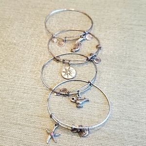 Alex and Ani Silverstone Bracelets